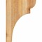 Ekena Millwork Yorktown Rough Sawn Corbel, Western Red Cedar, 4"W x 10"D x 14"H COR04X10X14YOR00RWR - alternate 3